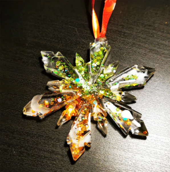 Christmas star pendant for Christmas tree